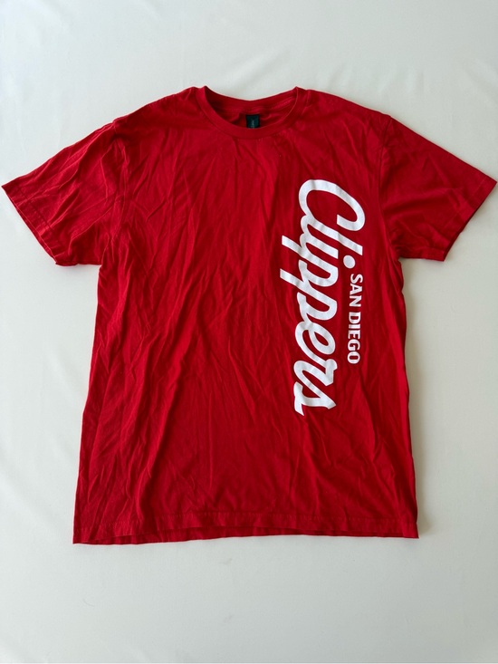 Gildan Other - Gildan Red San Diego Clippers Vertical Logo Tee
